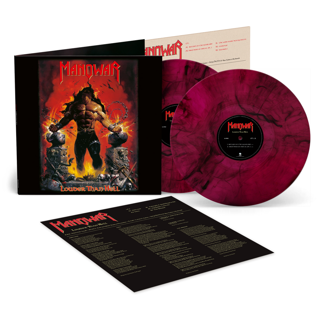 Louder Than Hell (2LP) - Manowar - platenzaak.nl