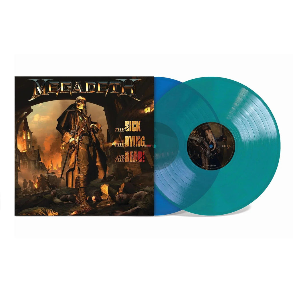 The Sick, The Dying...and the Dead! (Blue Opaque & Green Translucent 2LP) - Megadeth - platenzaak.nl