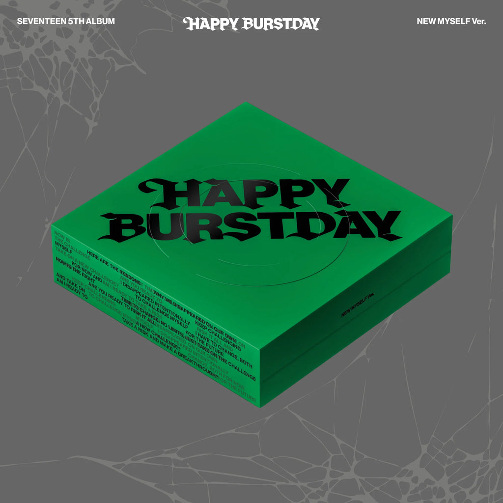 5th Studio Album ’HAPPY BURSTDAY’ (NEW MYSELF Version) (CD) - SEVENTEEN - platenzaak.nl