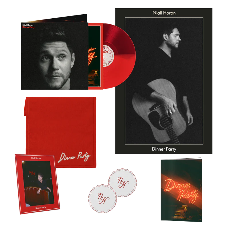 Dinner Party - Red Booth Edition Vinyl + Signed Art Card - Niall