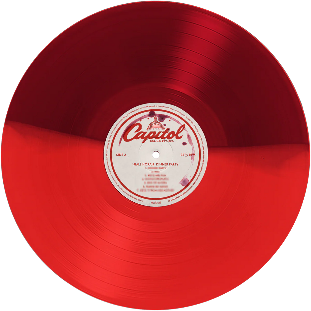 Dinner Party - Red Booth Edition Vinyl + Signed Art Card - Niall