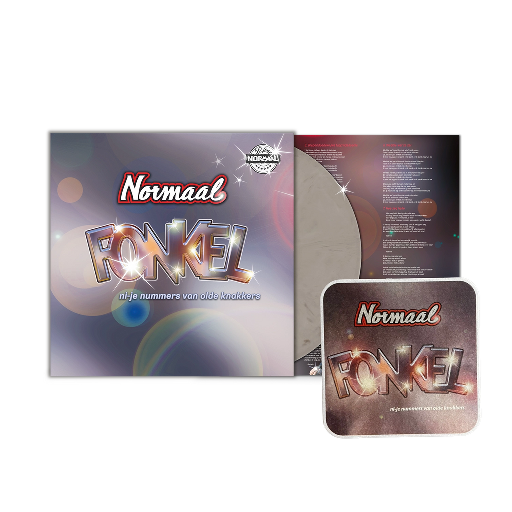 Fonkel: Ni-je Nummers Van Olde Knakkers (Ash-Grey LP + Bierviltje) - Normaal - platenzaak.nl