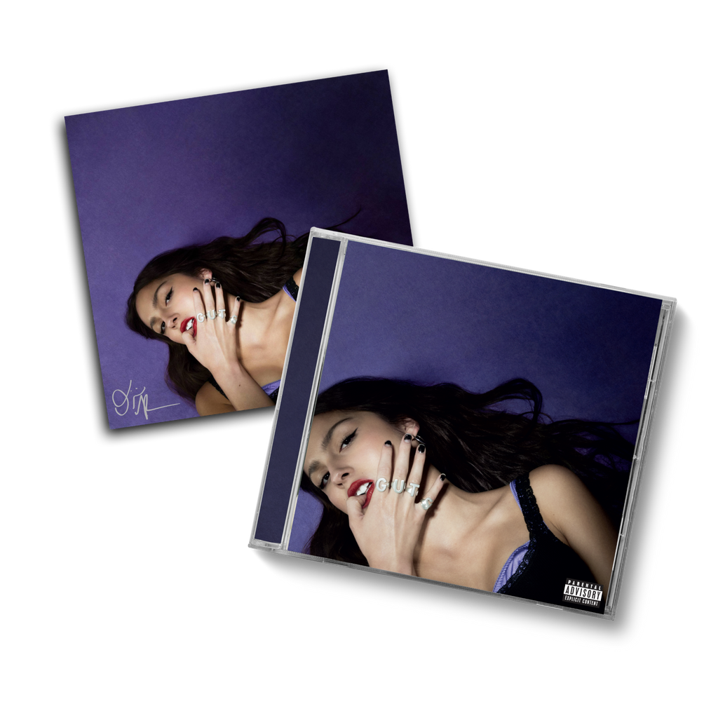 GUTS standard cd + Signed Artcard - Olivia Rodrigo - platenzaak.nl