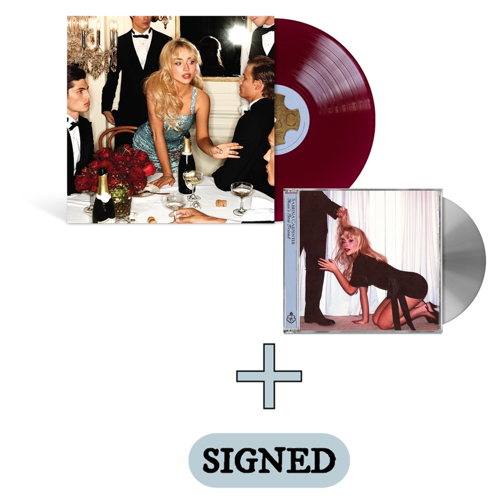 Man’s Best Friend D2C Bonus Track LP + Standard CD + CD Sized Signed Art Card - Sabrina Carpenter - platenzaak.nl