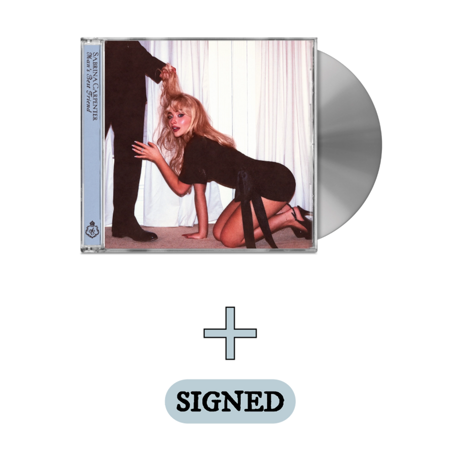 Man's Best Friend Standard CD + CD Sized Signed Art Card - Sabrina