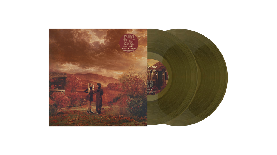 WHO ASKED? - Transparent Olive Green 2LP - DOMi & JD BECK