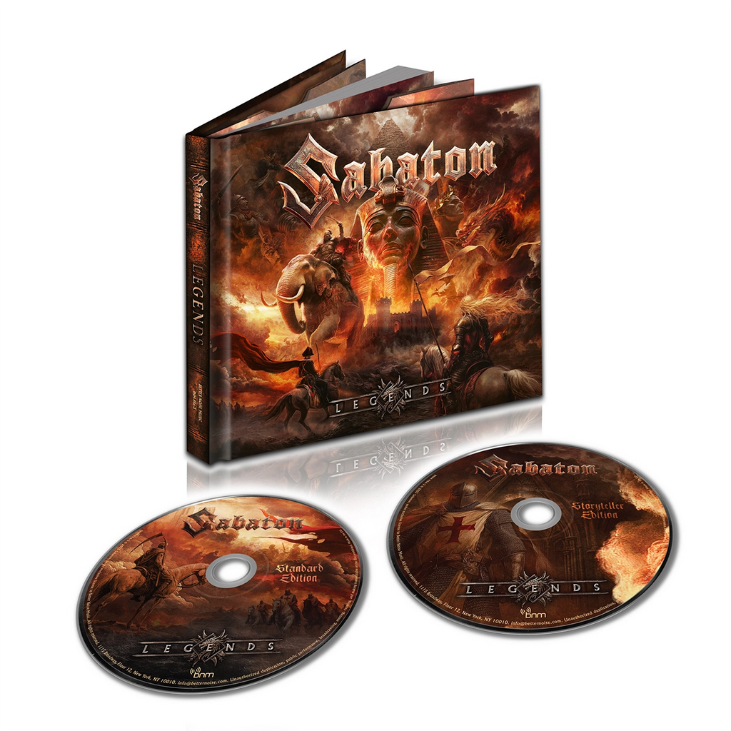 Legends (2CD) - Sabaton - platenzaak.nl