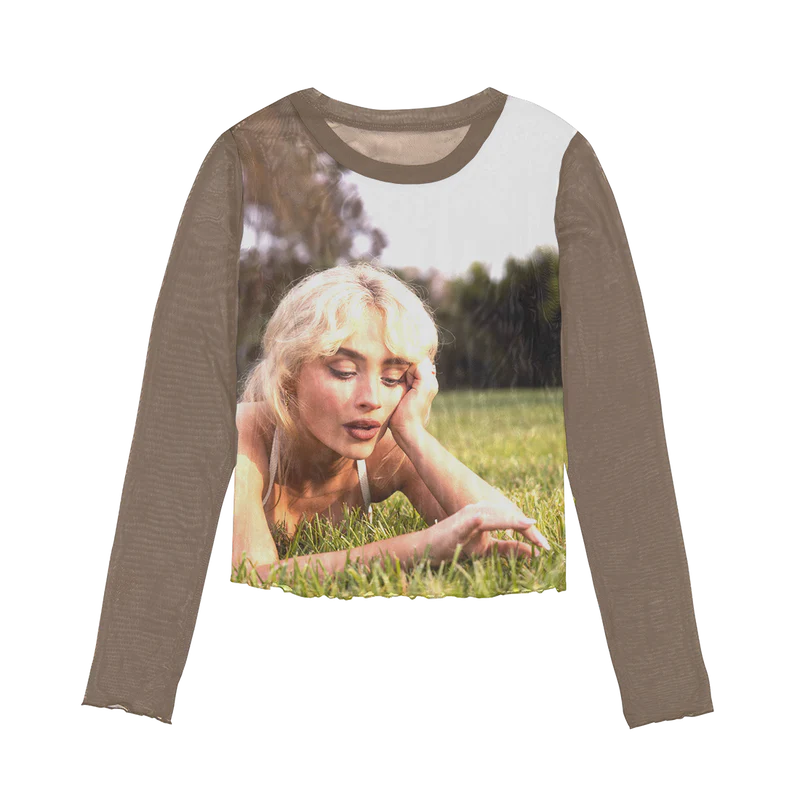 Photo Mesh Top - Sabrina Carpenter - platenzaak.nl