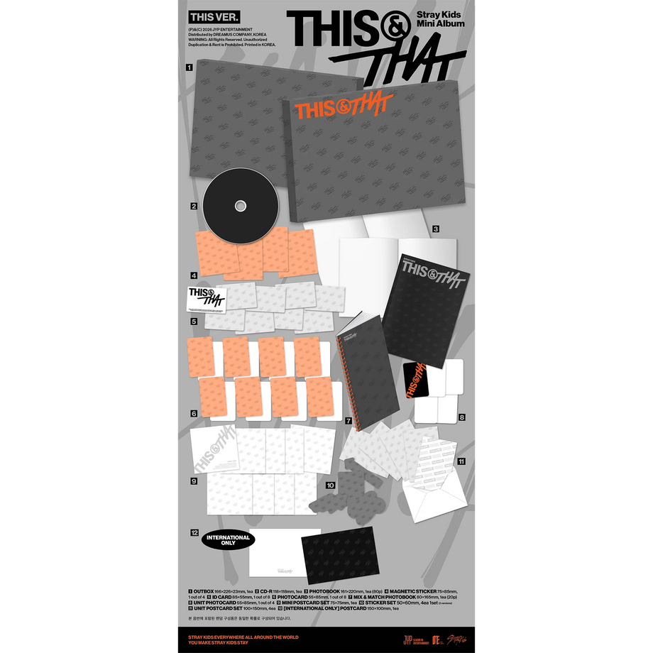 THIS & THAT (THIS VER.) - Stray Kids | Platenzaak.nl