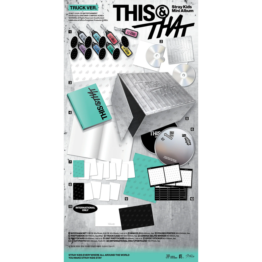 THIS & THAT (TRUCK VER.) - Stray Kids | Platenzaak.nl