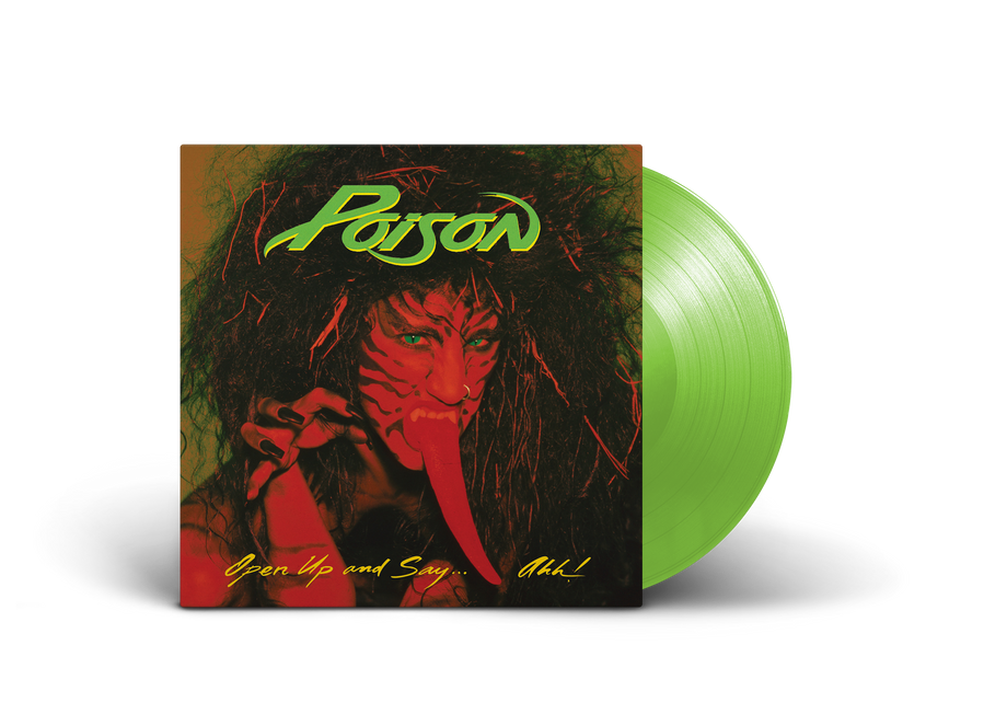 LP盤　BE LOVELY - CLEAN ORIGINAL OF ARIWA Open Up And Say . . . Ahh! (Neon Green LP) - Poison | Platenzaak.nl