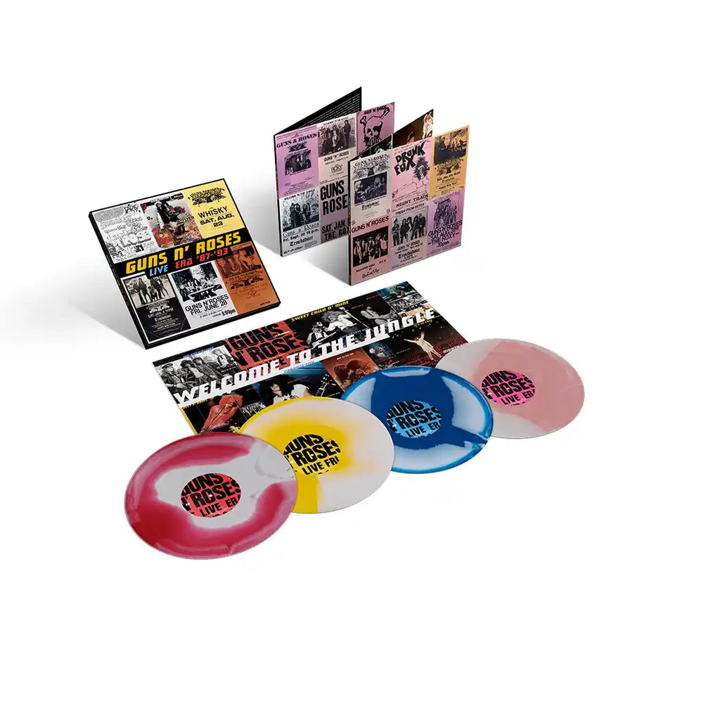 Live Era '87-'93 (Store Exclusive Coloured 4LP) - Guns N' Roses - platenzaak.nl