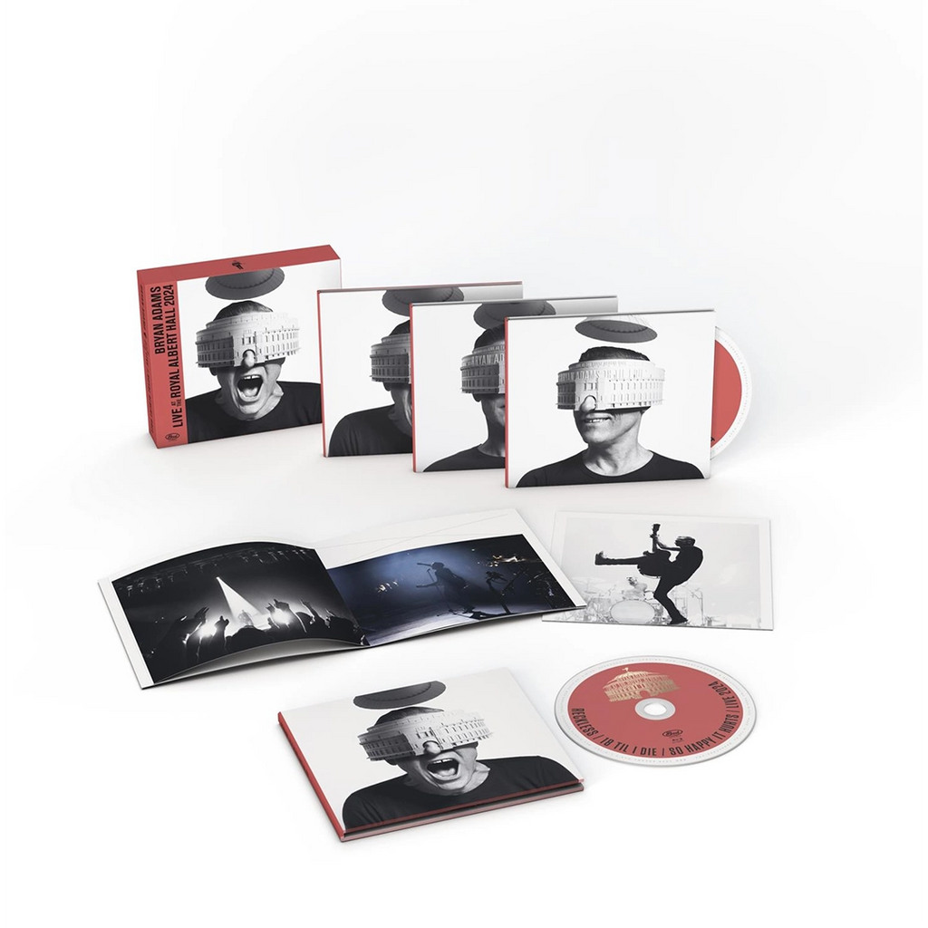 LIVE AT THE ROYAL ALBERT HALL 2024 (3CD + Blu-Ray) - Bryan Adams - platenzaak.nl