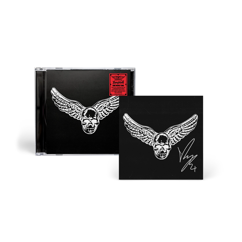 One More Time - CD + Signed Art Card - Aerosmith, YUNGBLUD - platenzaak.nl