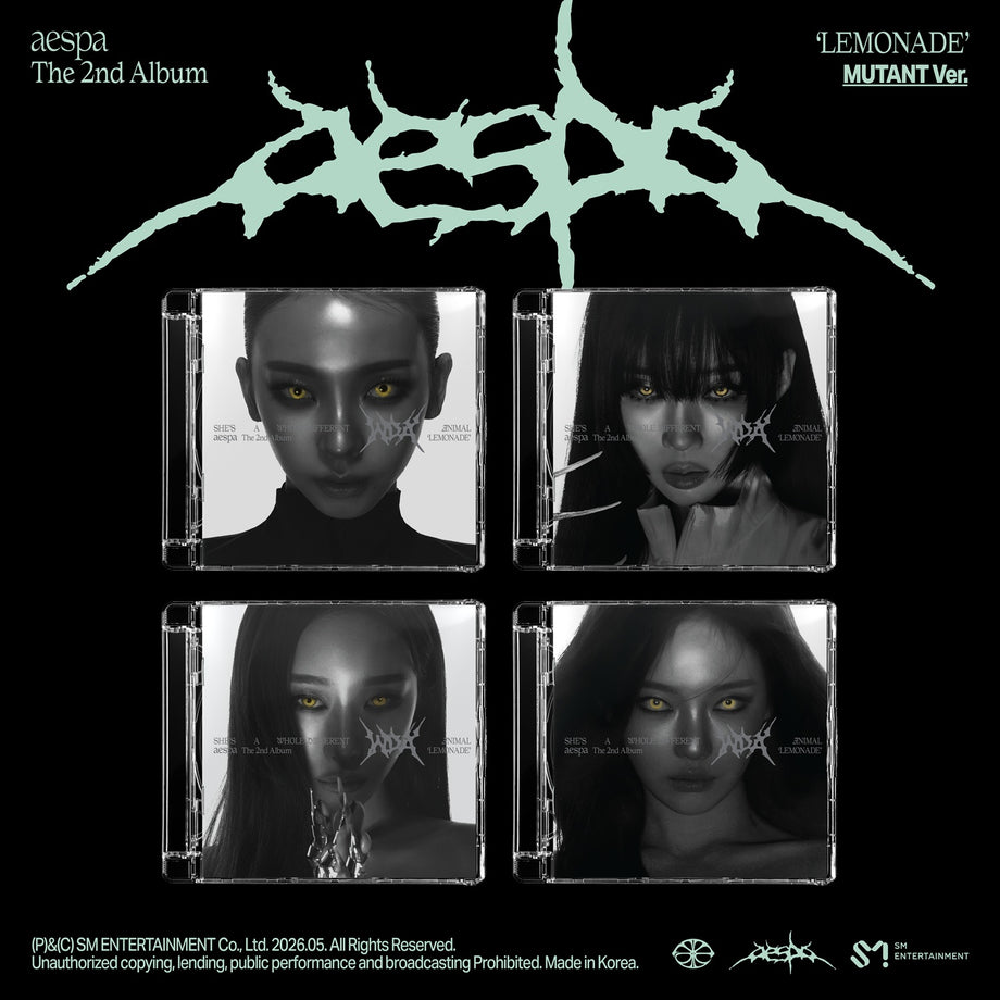 The 2nd Album 'LEMONADE' (MUTANT Ver.) - aespa | Platenzaak.nl