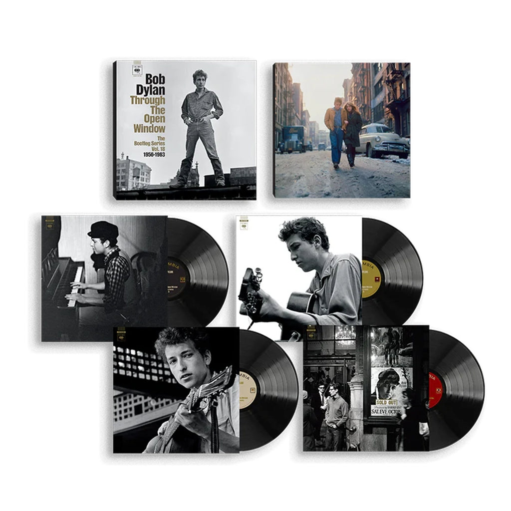 The Bootleg Series Vol. 18: Through The Open Window, 1956-1963 (4LP Vinyl Boxset) - Bob Dylan - platenzaak.nl