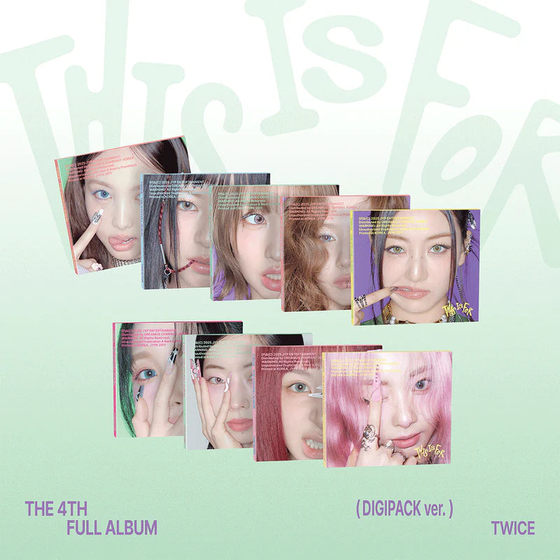 THIS IS FOR (DIGIPACK ver.)(CD) - TWICE - platenzaak.nl
