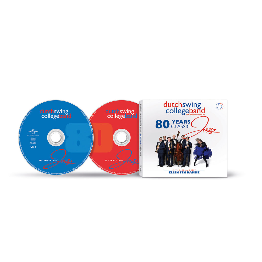 80 Years Classic Jazz (2CD) - Dutch Swing College Band - platenzaak.nl