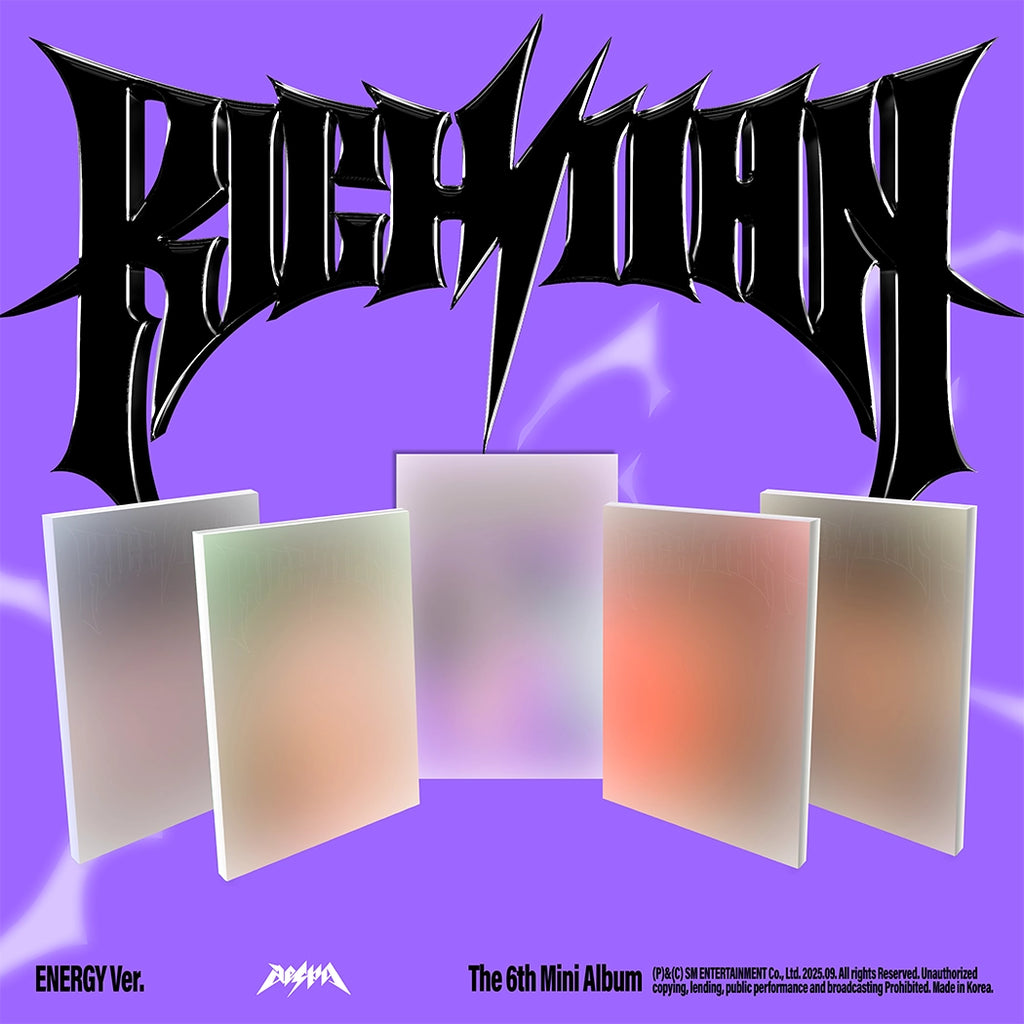 The 6th Mini Album 'Rich Man' (ENERGY Ver.) (GROUP Version CD) - aespa - platenzaak.nl
