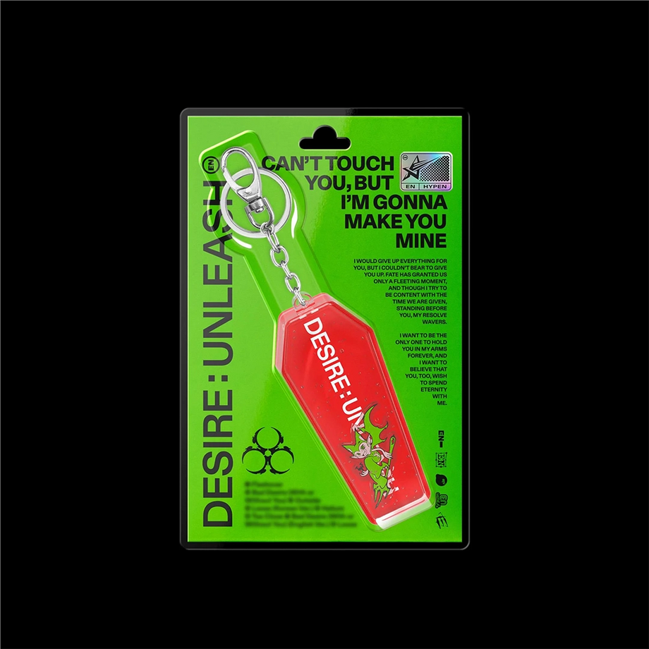 DESIRE : UNLEASH (KEYRING Ver.) - ENHYPEN | Platenzaak.nl