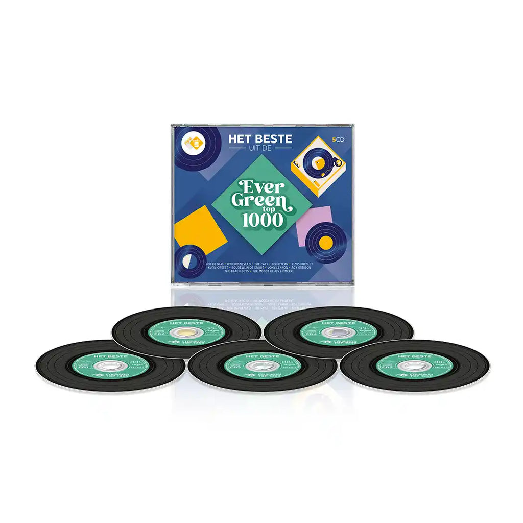 Het Beste Uit De Evergreen Top 1000 (5CD) - Various Artists - platenzaak.nl
