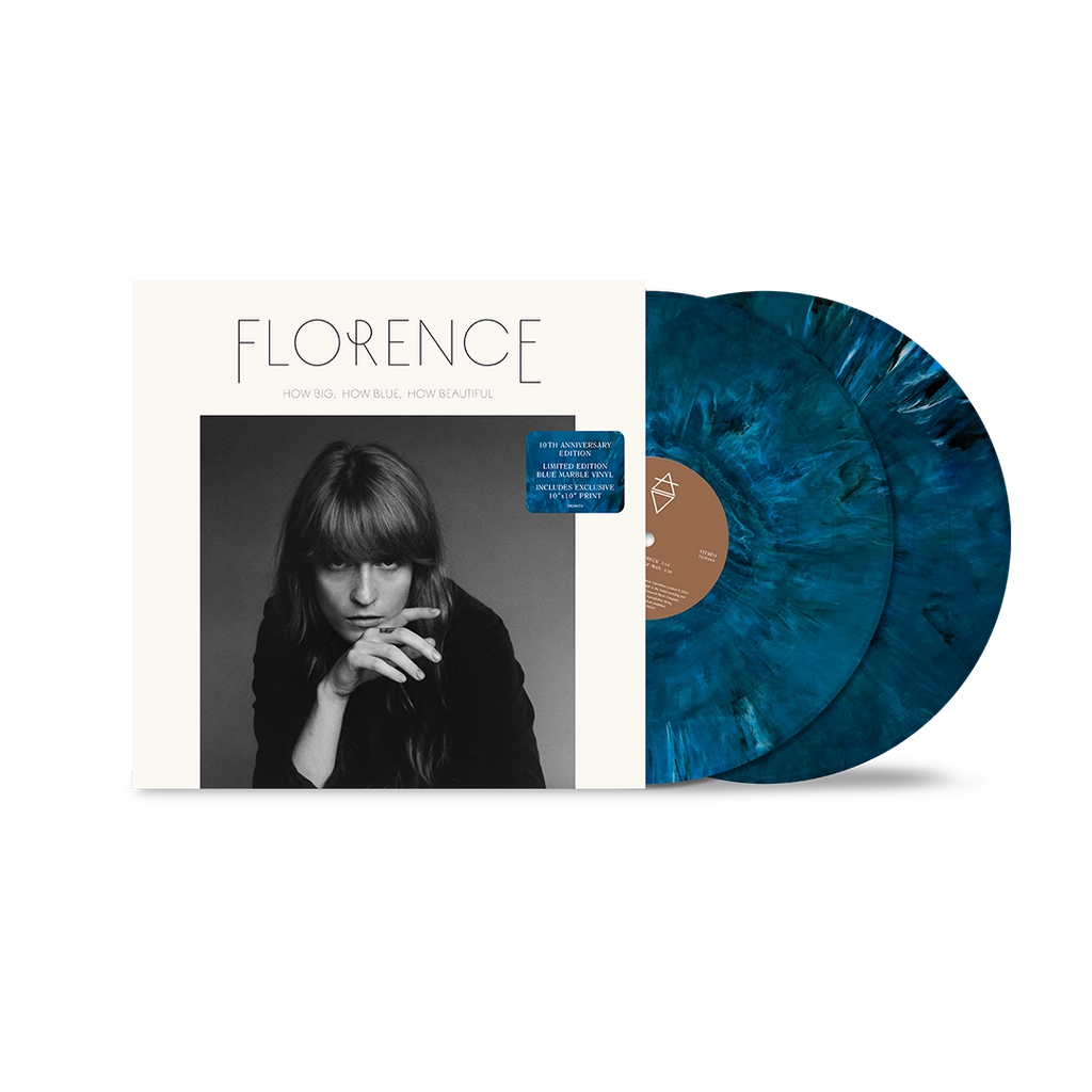 How Big, How Blue, How Beautiful (10th Anniversary Edition Blue 2LP) - Florence + The Machine - platenzaak.nl