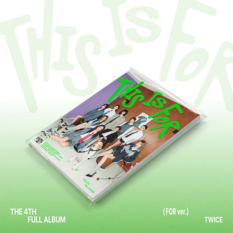 【新品未開封】TWICE THIS IS FOR アルバム ９枚セット THIS IS FOR (FOR Version) (CD) - TWICE | Platenzaak.nl