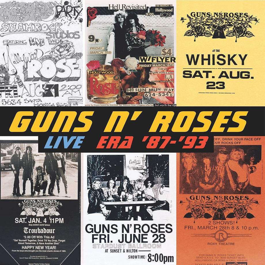 Guns N' Roses Live Era '87-'93 レコード lp盤 Live Era '87-'93 (4LP) - Guns N' Roses | Platenzaak.nl