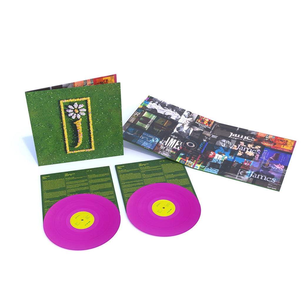 Nothing But Love - The Definitive Best Of (Store Exclusive Neon Violet 2LP) - James - platenzaak.nl