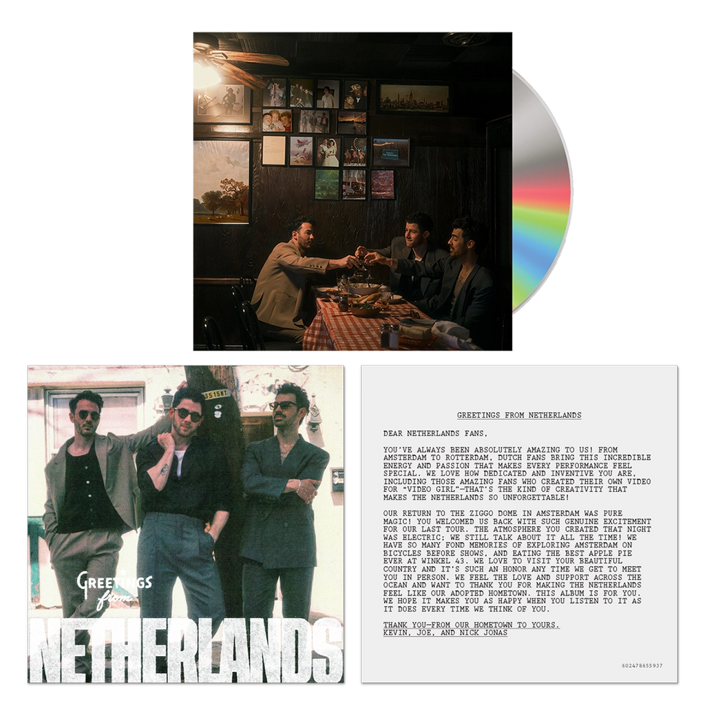 Greetings From Your Hometown CD + Signed Artcard (NL) - Jonas Brothers - platenzaak.nl