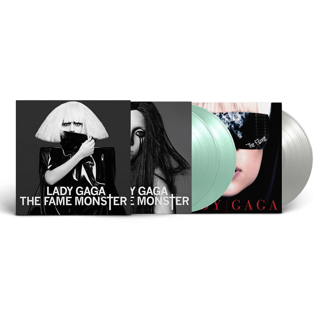 The Fame Monster (Coke Bottle Clear & Silver 2LP + 12inch Single) - Lady Gaga - platenzaak.nl