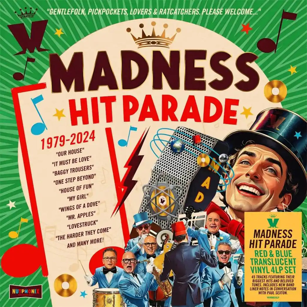 Hit Parade: 1978 - 2024 (Red & Blue 4LP) - Madness - platenzaak.nl