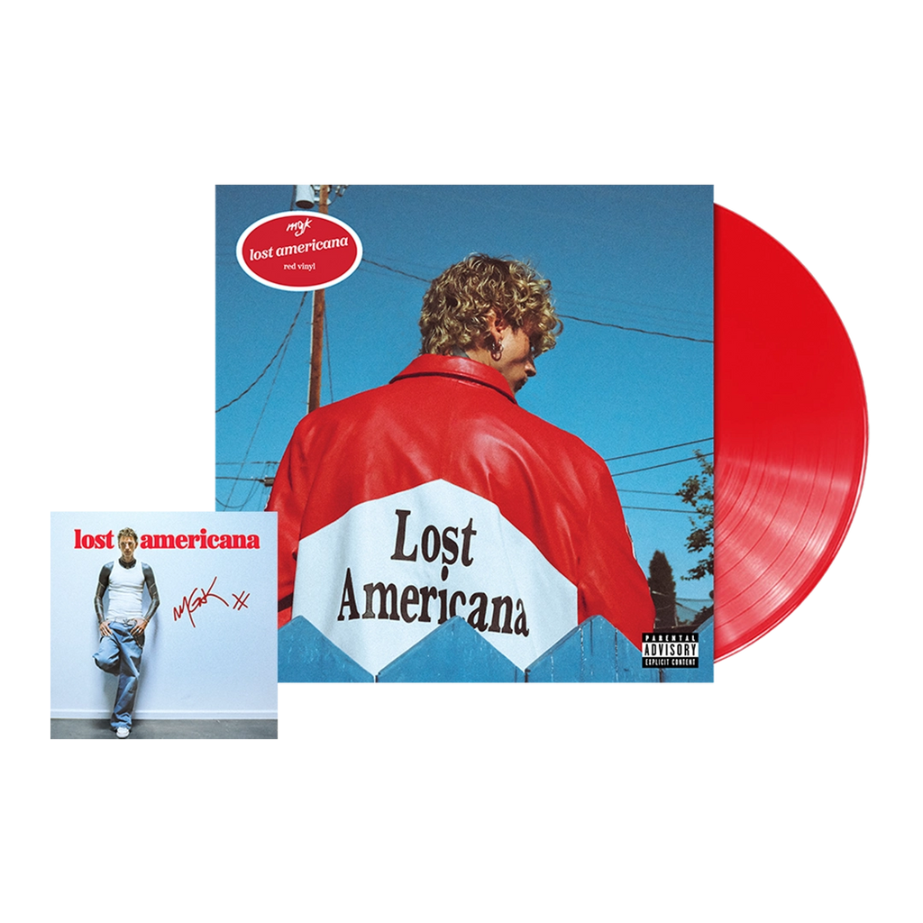 lost americana - vinyl + signed art card - mgk - platenzaak.nl
