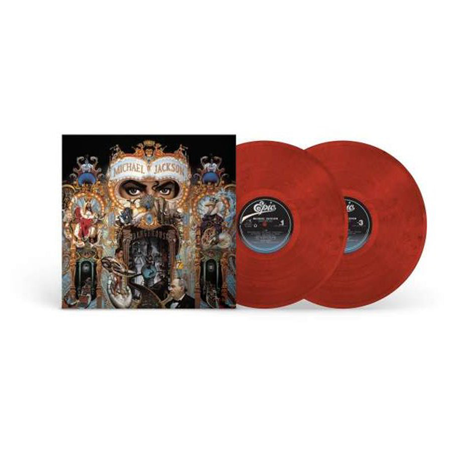 Michael Jackson Dangerous 2LP アナログ レコード Dangerous (Red Blacksmoke 2LP) - Michael Jackson | Platenzaak.nl