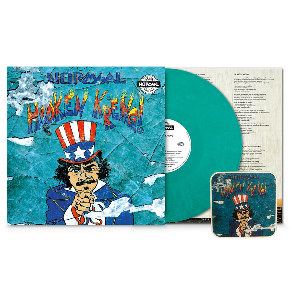 Høken Kreng! (Fresh Green LP + Bierviltje) - Normaal - platenzaak.nl