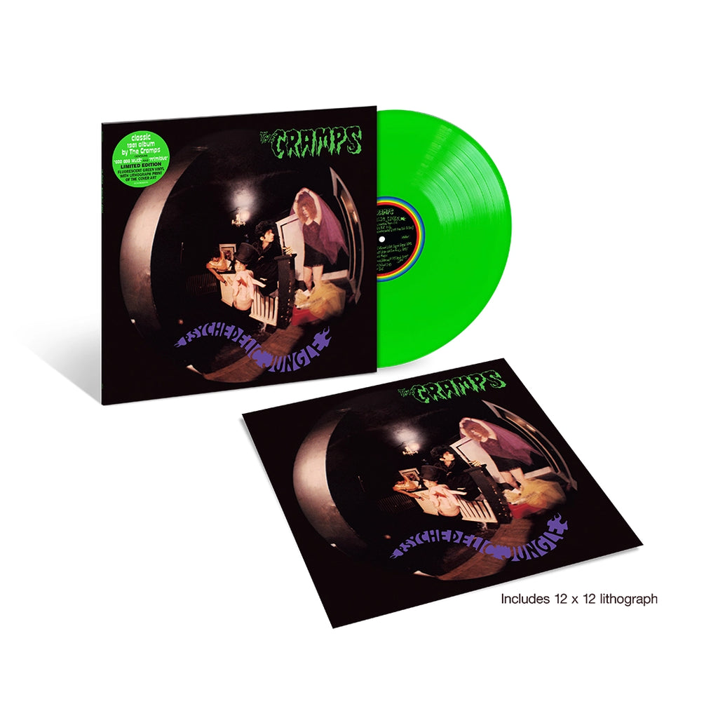 Psychedelic Jungle (Store Exclusive Green LP) - The Cramps - platenzaak.nl