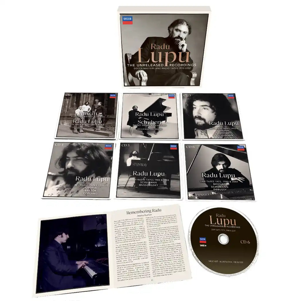 The Unreleased Recordings (Decca Masters and Radio Tapes 1970-2002) (6CD) - Radu Lupu - platenzaak.nl