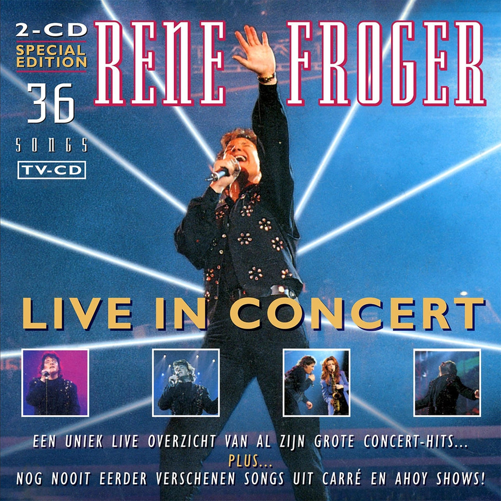Live In Concert (2CD) - René Froger - platenzaak.nl