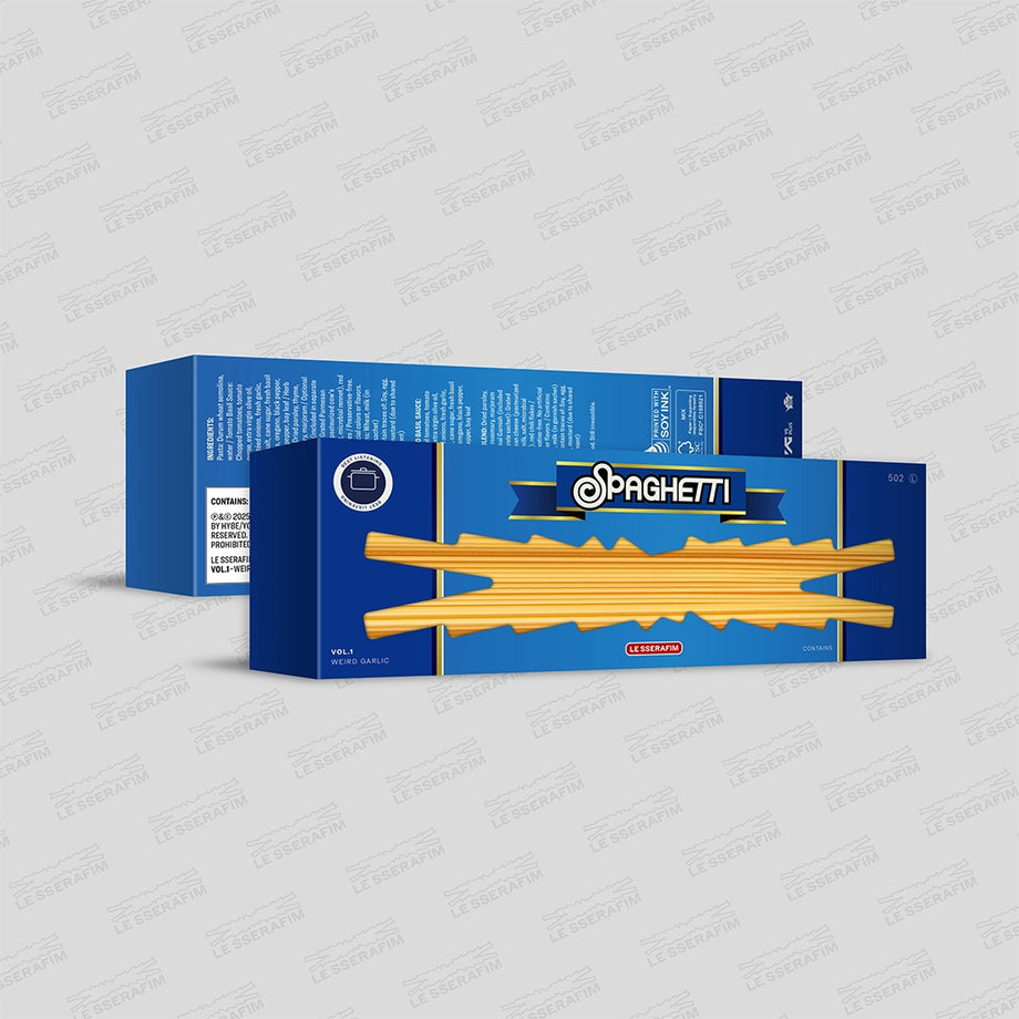 1st Single 'Spaghetti' (WEIRD GARLIC CD Single) - LE SSERAFIM