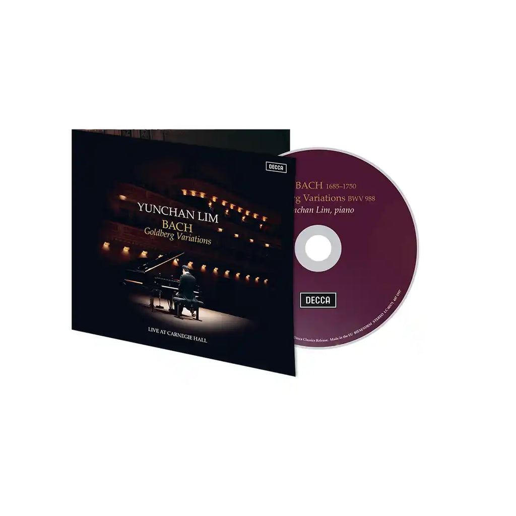 J.S. Bach: Goldberg Variations (Live at Carnegie Hall, New York, 2025 CD) - Yunchan Lim - platenzaak.nl
