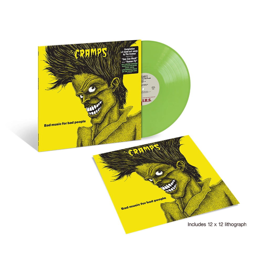 Bad Music For Bad People (Store Exclusive Green LP) - The Cramps - platenzaak.nl
