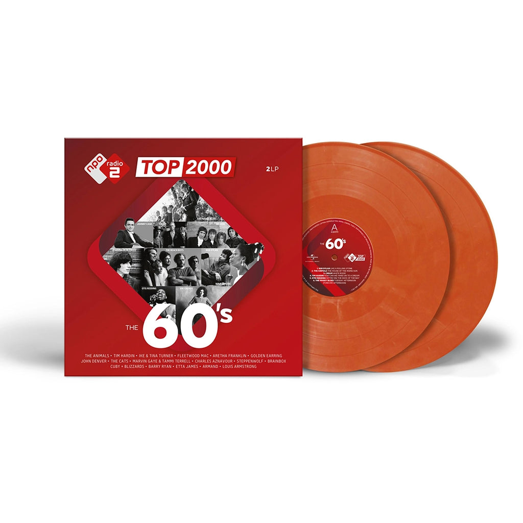 Top 2000 - The 60's (Almost Pink 2LP) - Various Artists - platenzaak.nl