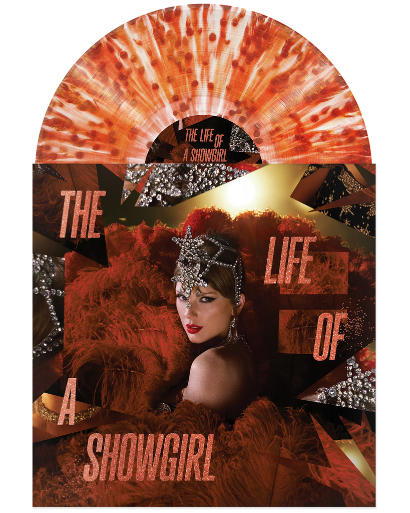 The Life of a Showgirl: The Tiny Bubbles in Champagne Edition (Red Lipstick & Lace Transparent Vinyl) - Taylor Swift - platenzaak.nl