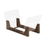 Vinyltonic Vinyl Display Rack Teak Finish