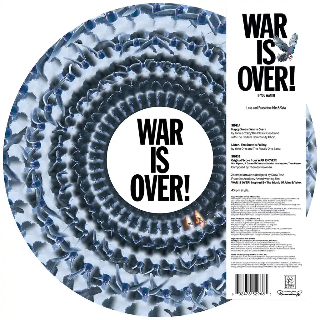 Happy Xmas (War Is Over) (Store Exclusive Zoetrope 12inch Single) - John Lennon, Yoko Ono, Thomas Newman - platenzaak.nl