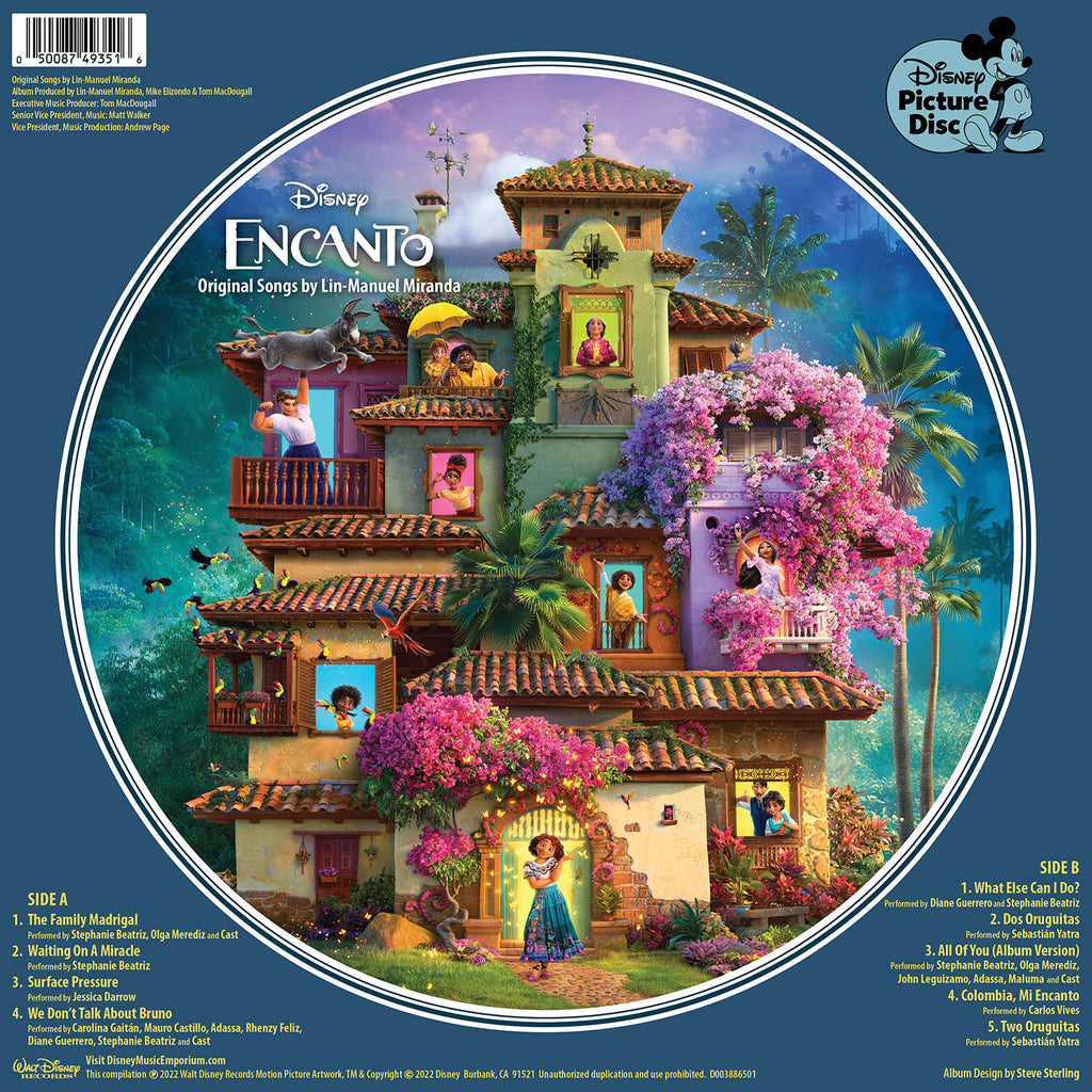 Encanto (Picture Disc LP) Lin-Manuel Miranda, Encanto Cast