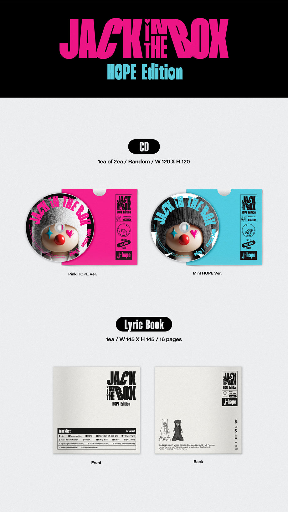 Jack In The Box (HOPE Edition CD) - j-hope | Platenzaak.nl