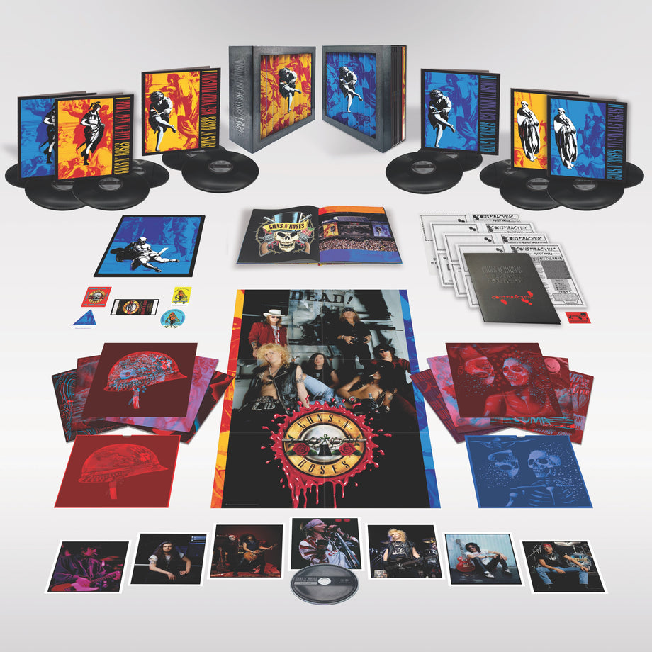 Use Your Illusion I & II (Super Deluxe 12LP + Blu-Ray Boxset