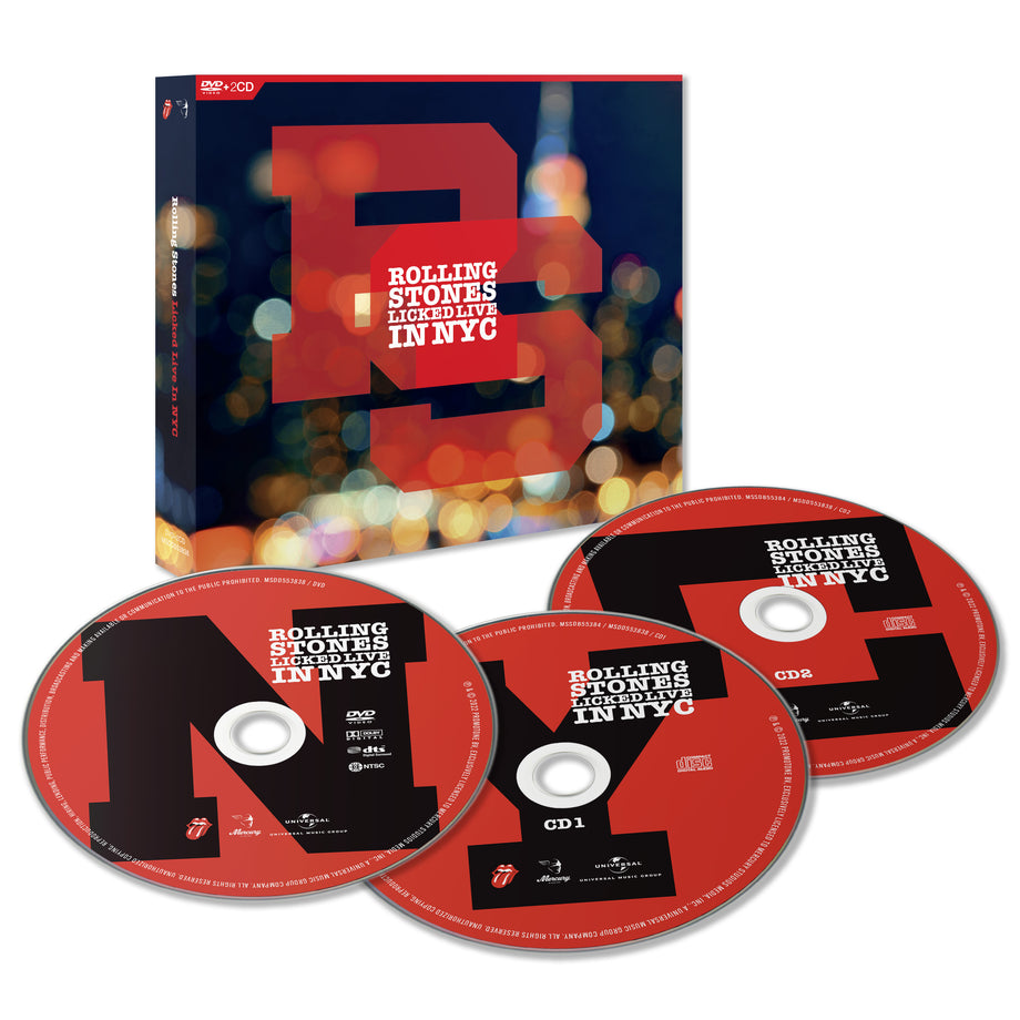 Licked Live In NYC (2CD+DVD) - The Rolling Stones | Platenzaak.nl