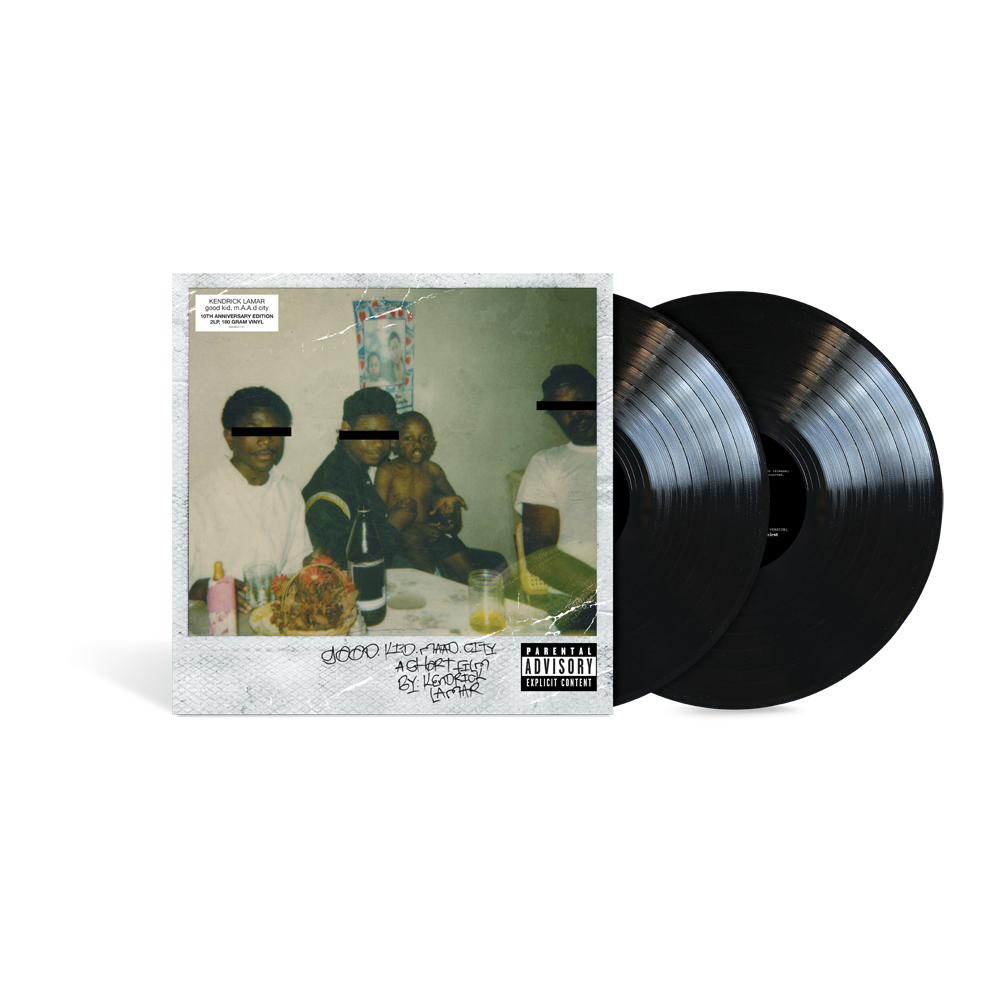 good kid, m.A.A.d city 10th Anniversary (Standard Black 2LP) - Kendrick Lamar - platenzaak.nl